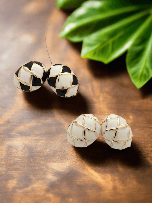 Two - Tone dome studs - Mirae