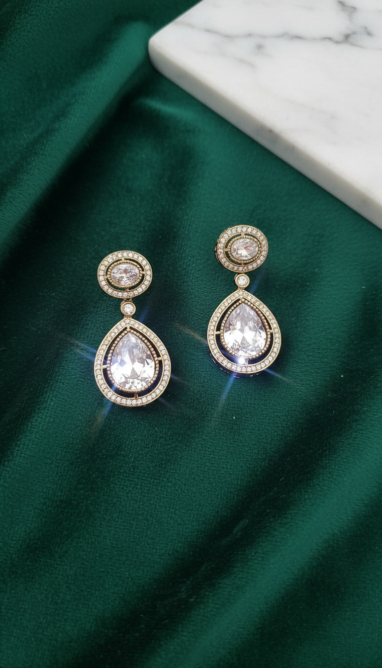 The Grand Empress Three-Layer Necklace Set