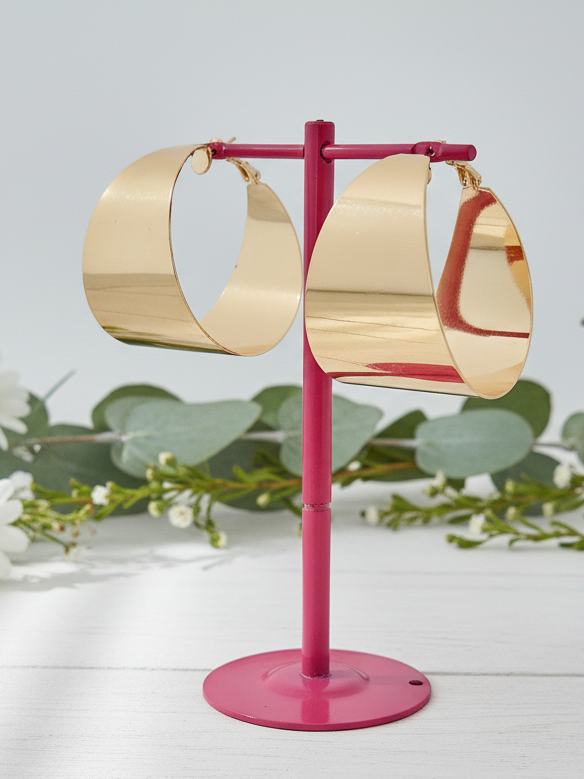 The Aurelia Bold Tapered Hoops