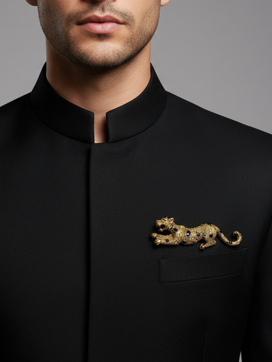The Golden Prowler Brooch