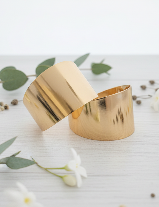 The Aurelia Bold Tapered Hoops