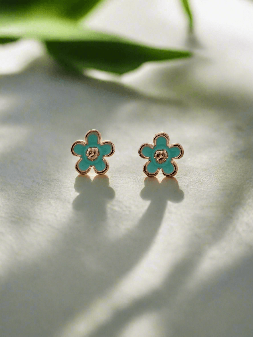 Forget-Me-Not Mini Stud Earrings - Mirae 