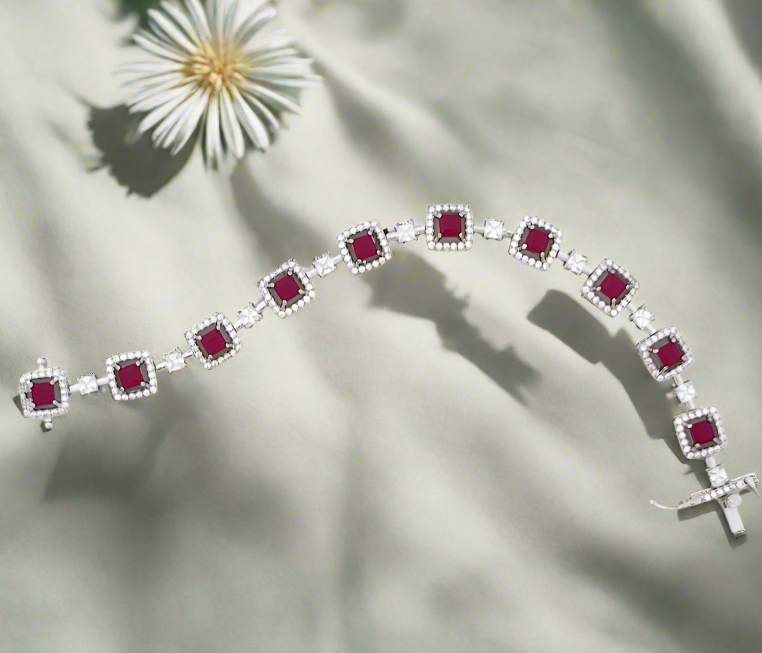 Ruby Radiance Bracelet