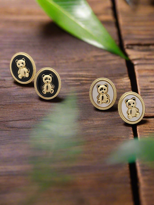 Teddy bear studs