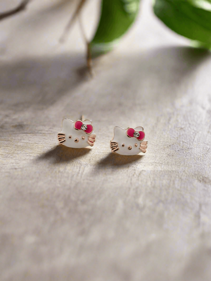 Hello Kitty Mini Stud Earrings - Mirae 