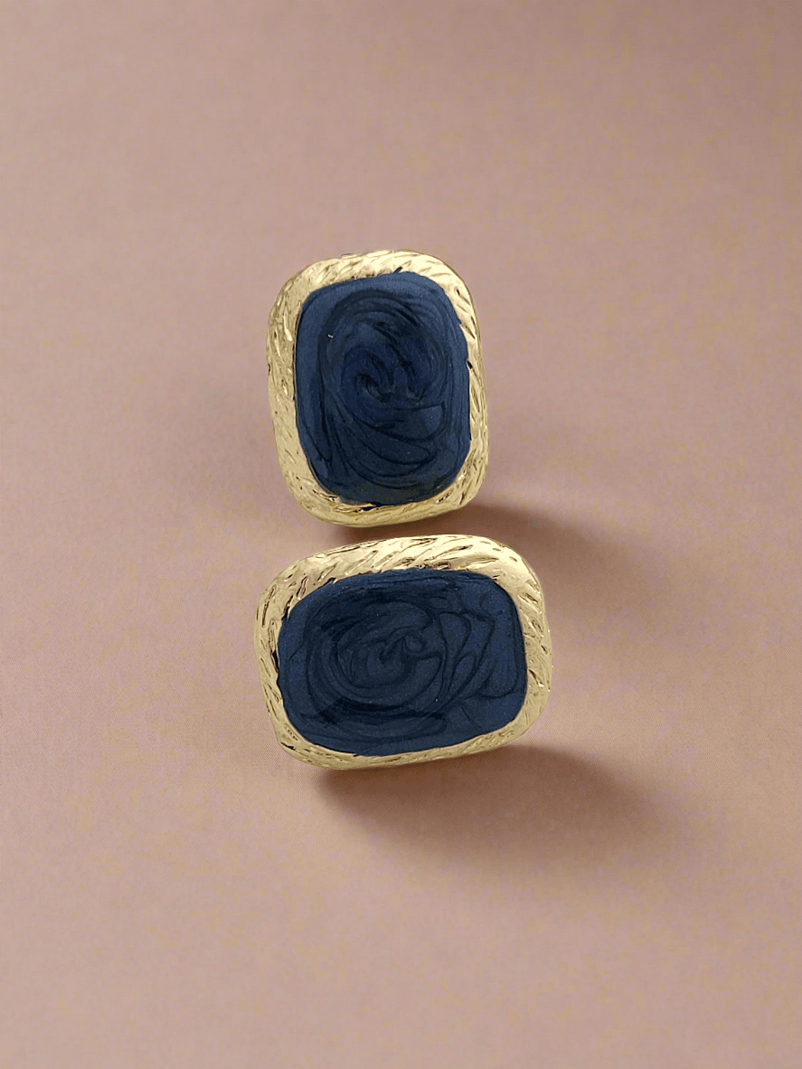 Textured Edge studs - Mirae 