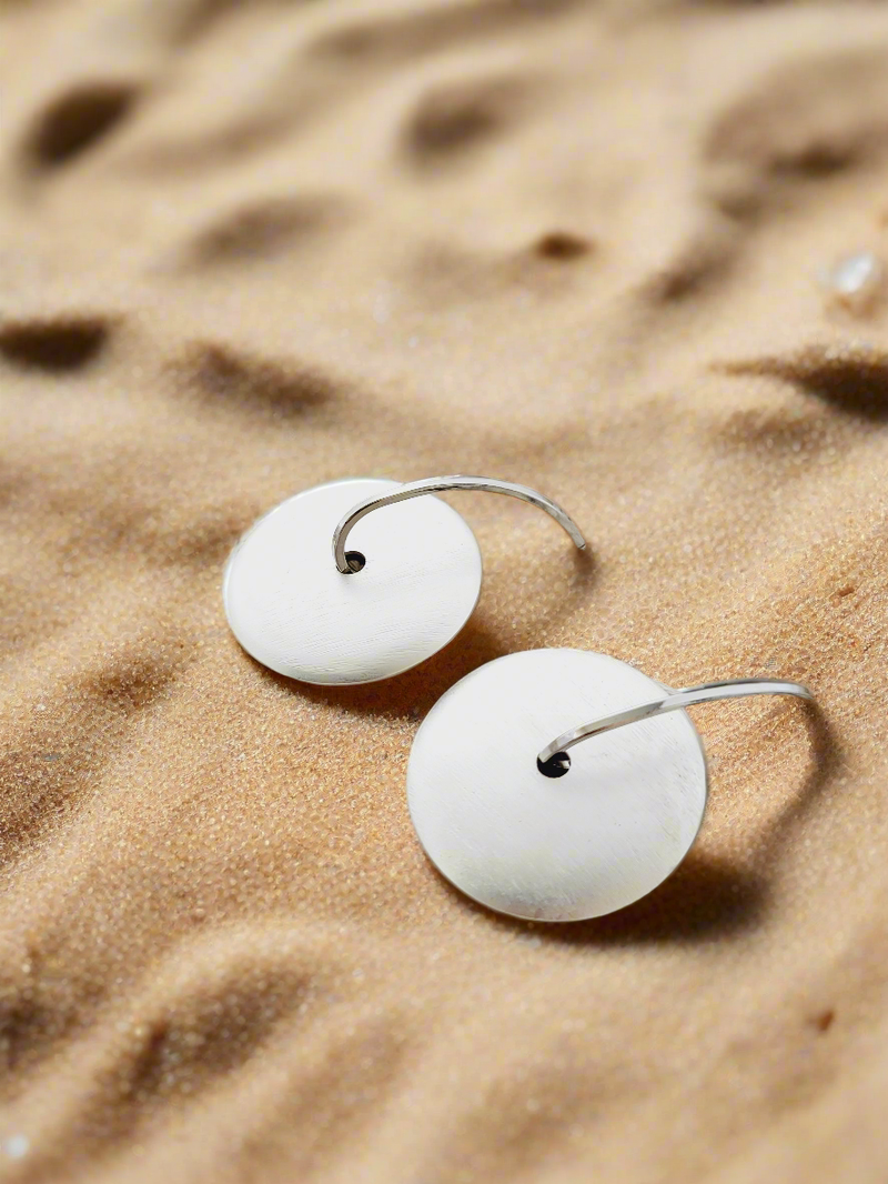 Satin disc hoops