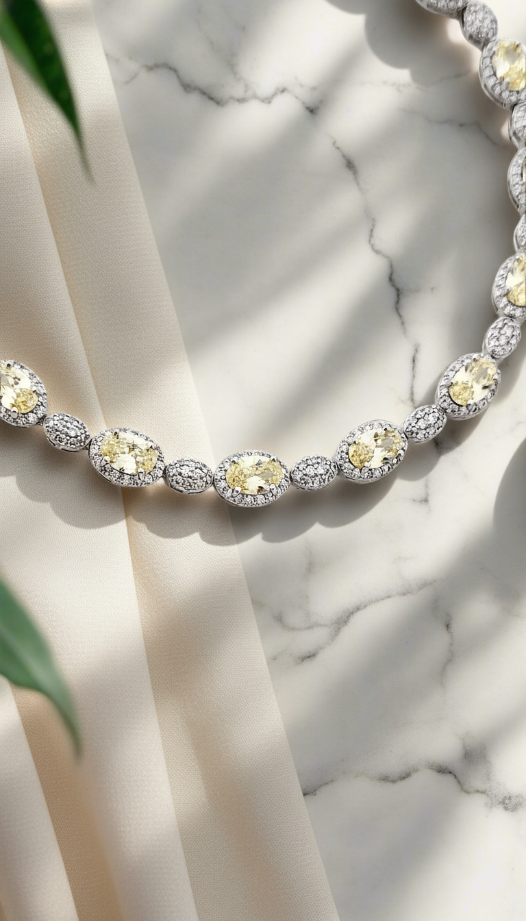 Elegant stone Tennis Bracelet