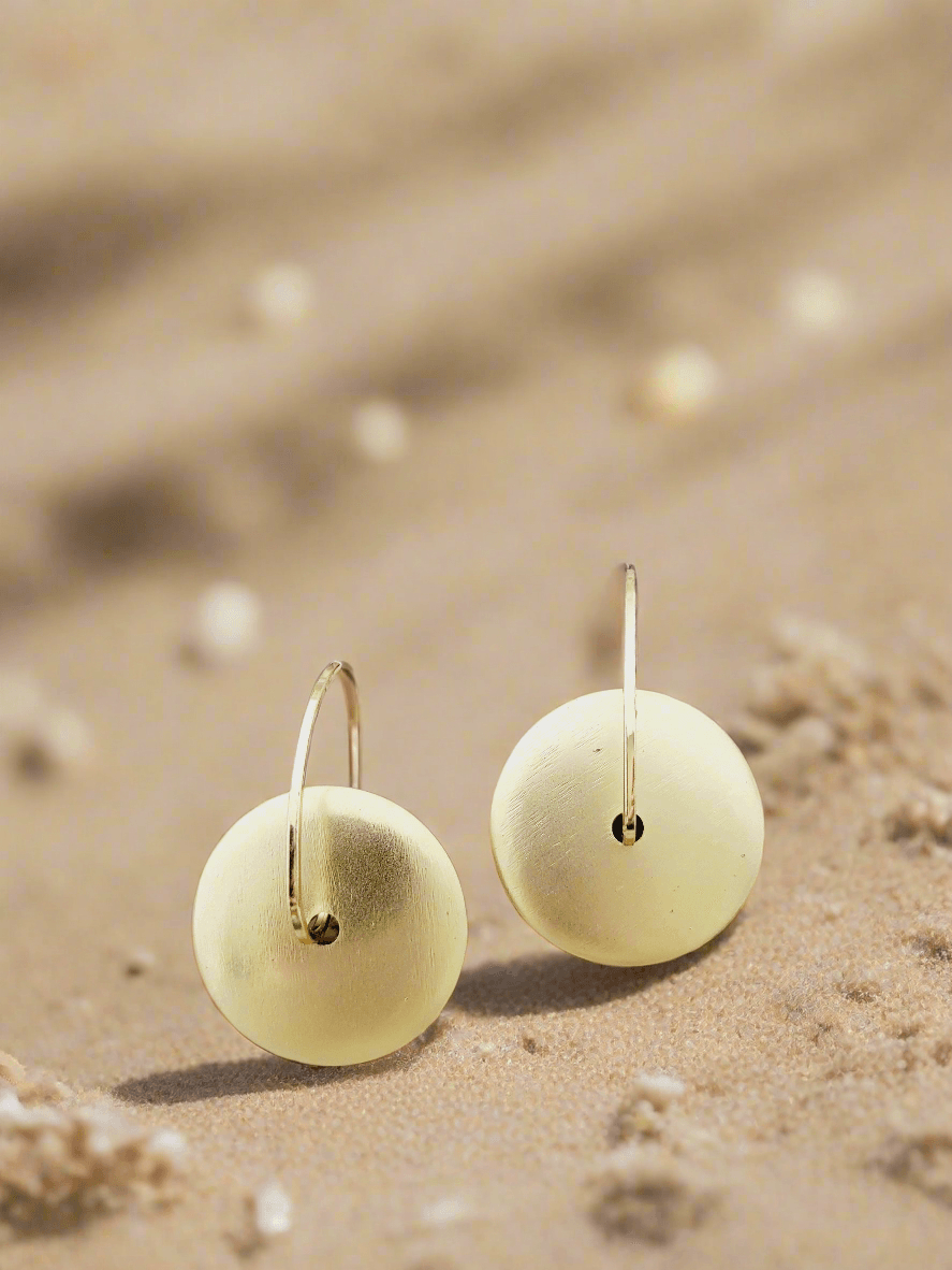 Satin disc hoops - Mirae 