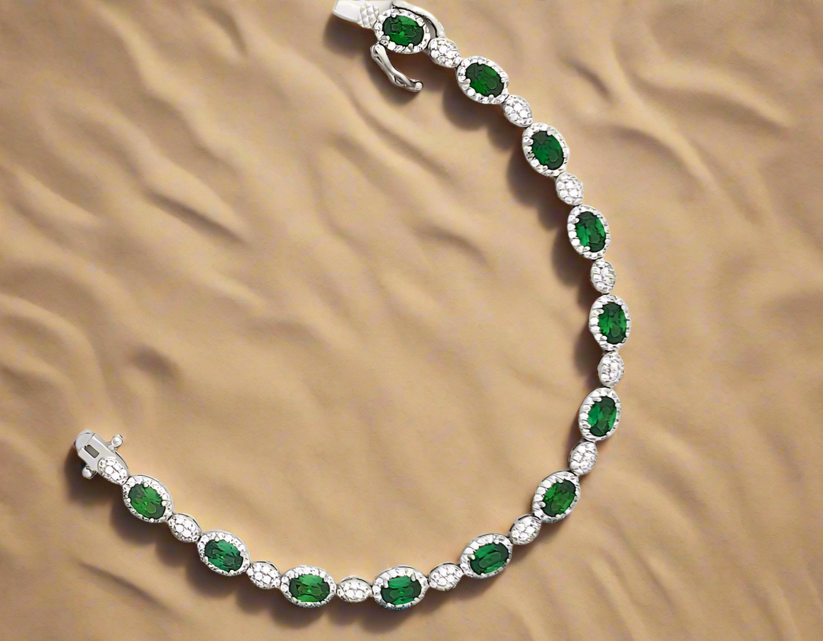 Elegant stone Tennis Bracelet