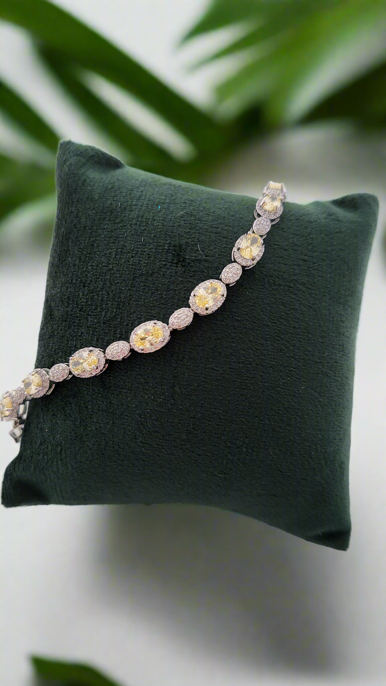 Elegant stone Tennis Bracelet