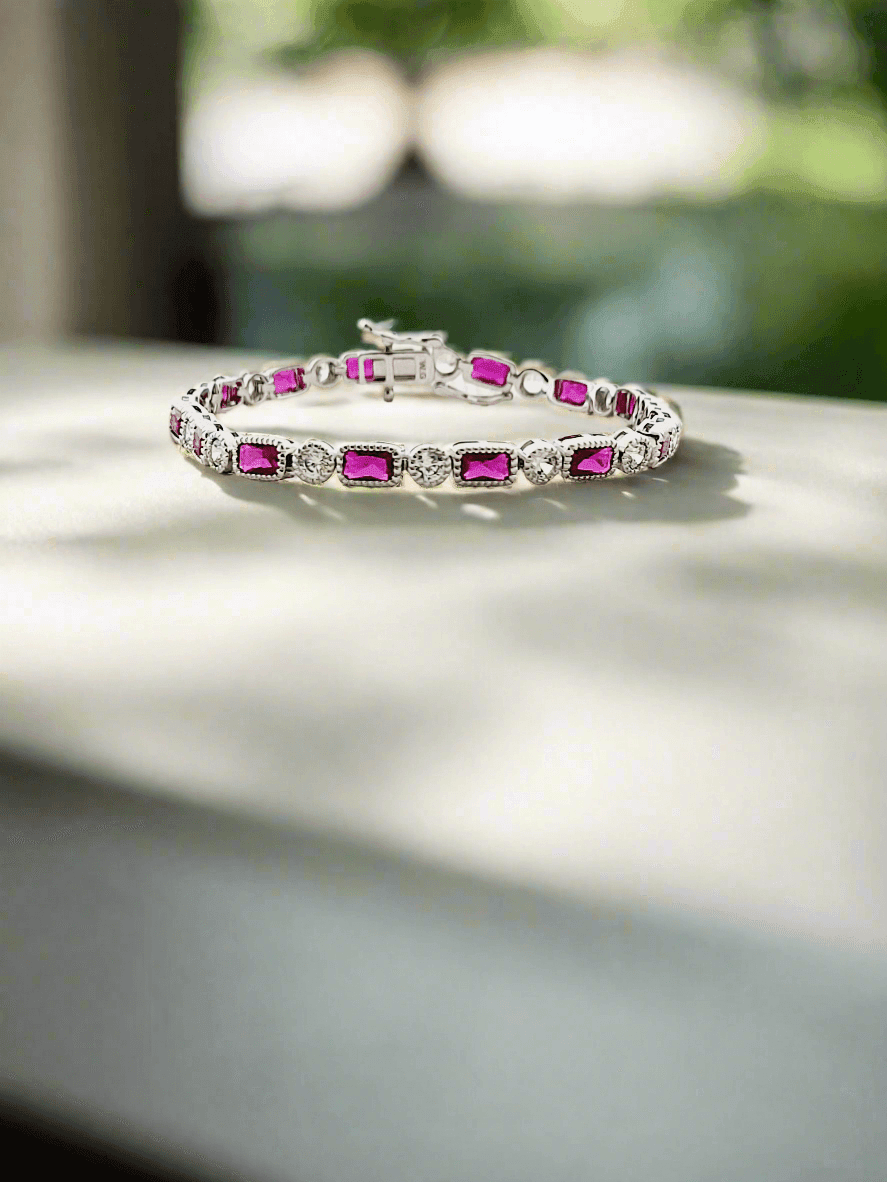 Adorable & Delicate Crystal studded Bracelet - Mirae 