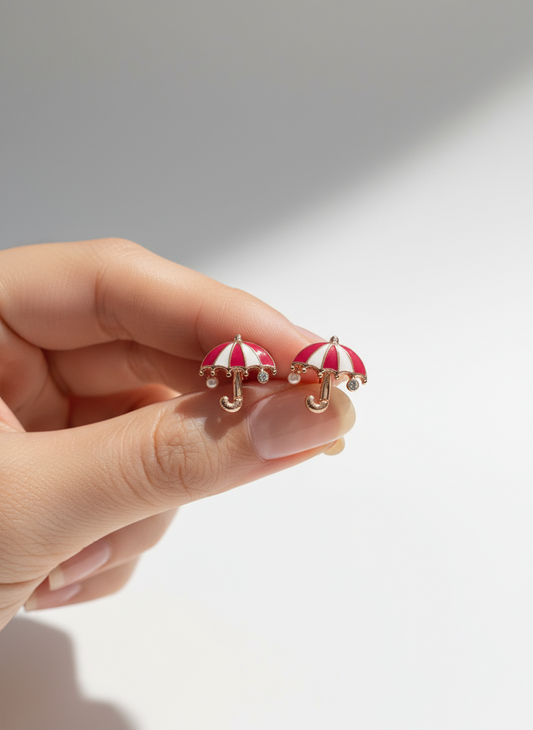 Umbrella Mini Stud Earrings
