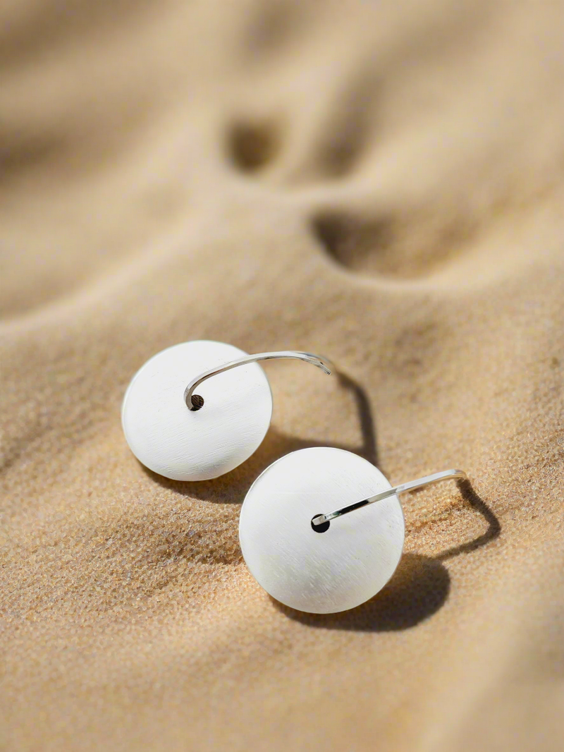 Satin disc hoops