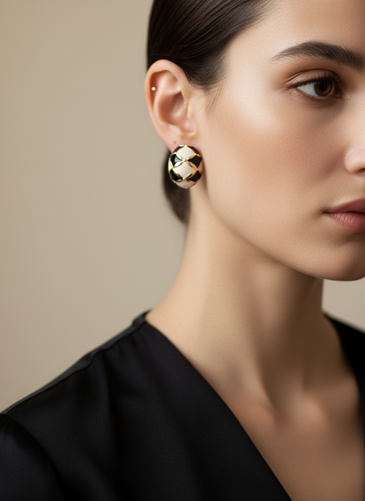 Two - Tone dome studs
