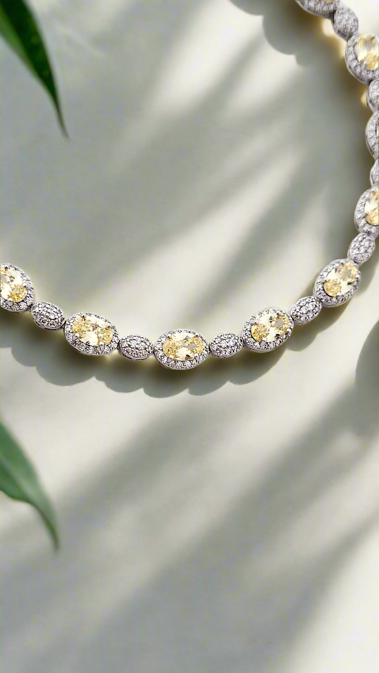 Elegant stone Tennis Bracelet