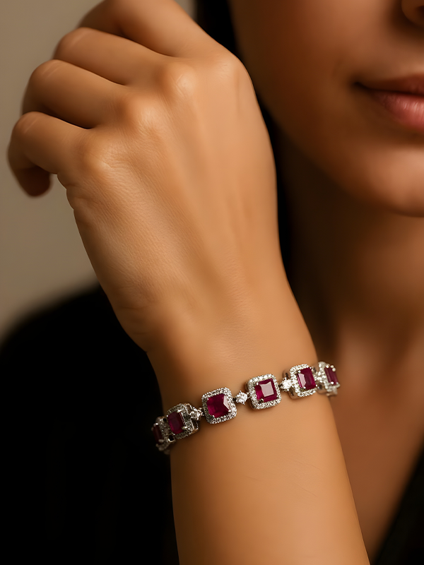 Ruby Radiance Bracelet