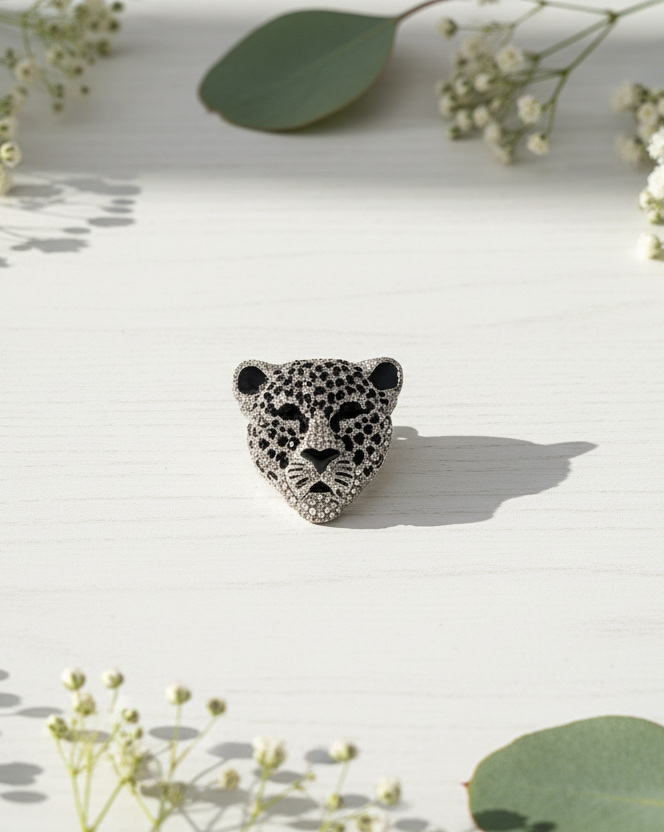 The Midnight Prowler Brooch