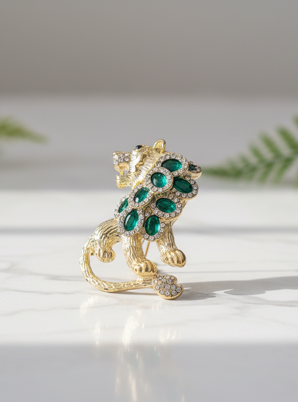 The Regal Emerald Lion