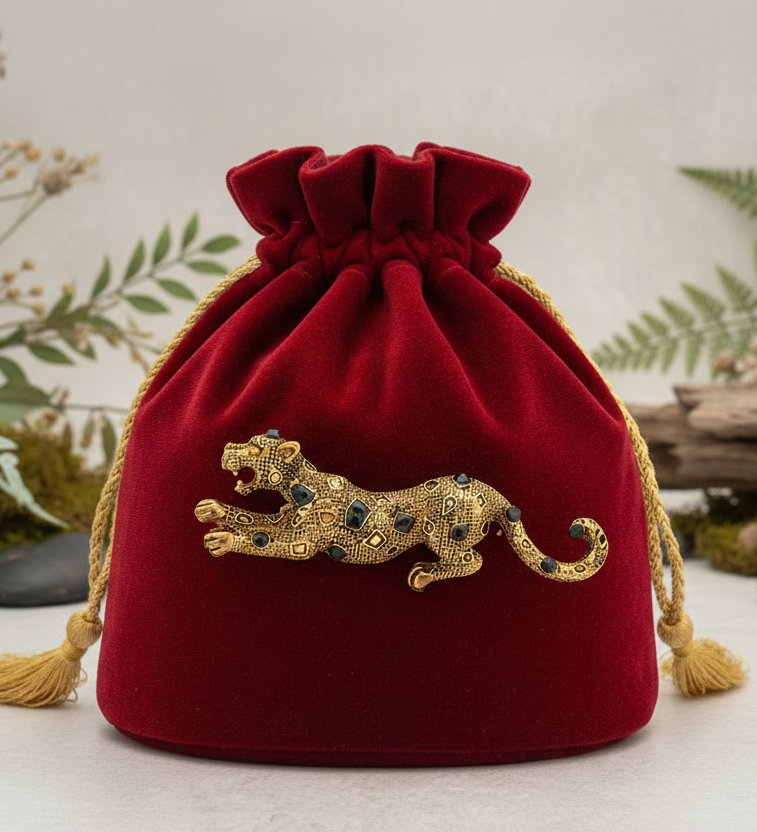 The Golden Prowler Brooch