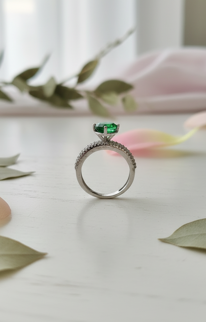 Emerald Isle Sparkle Ring